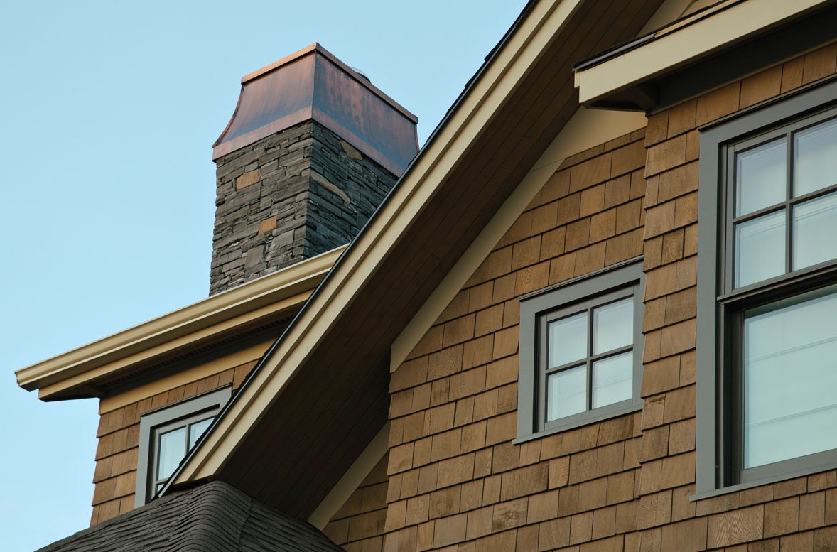 Wood Shake Siding Installation